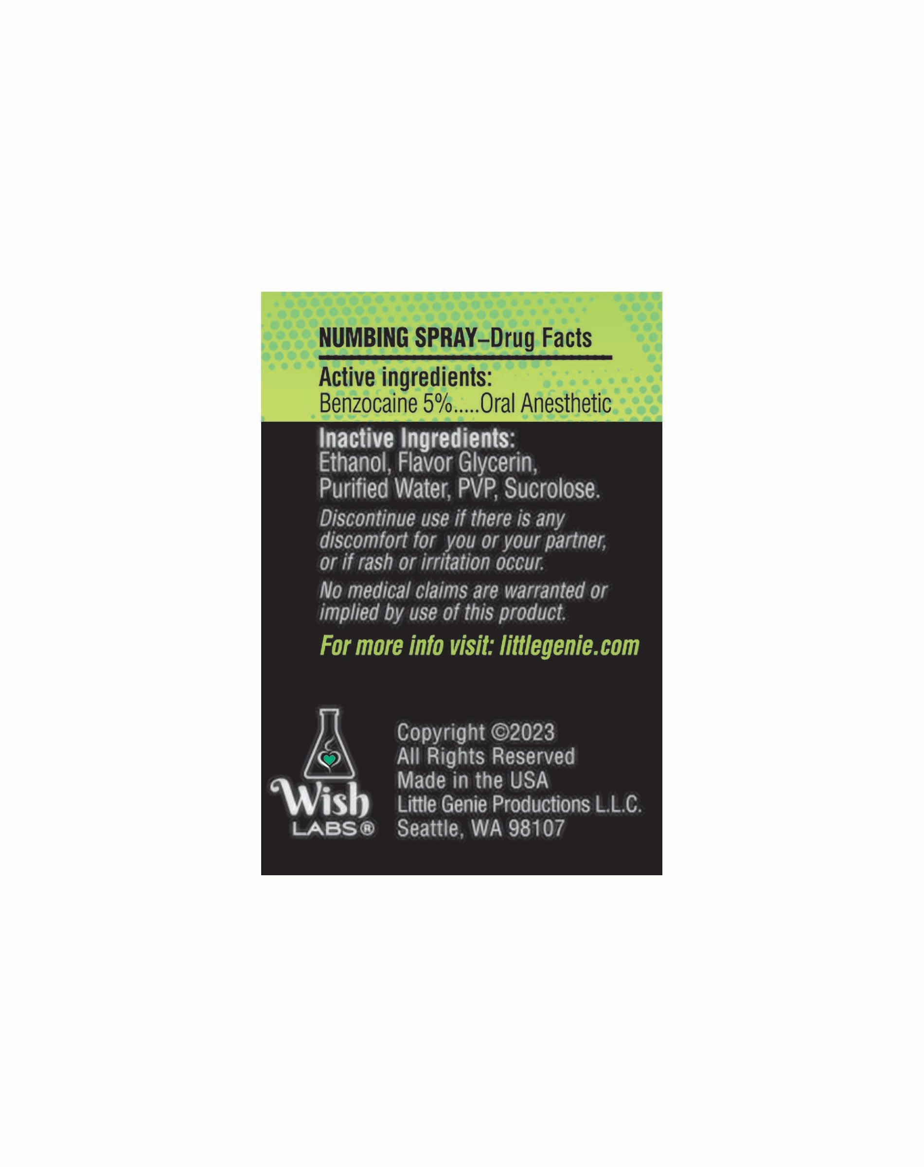 Cheef Relief Throat Spray Mint 1 Oz.