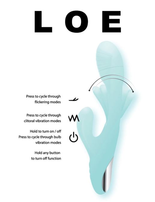 LOE Flicker Rabbit Vibrator