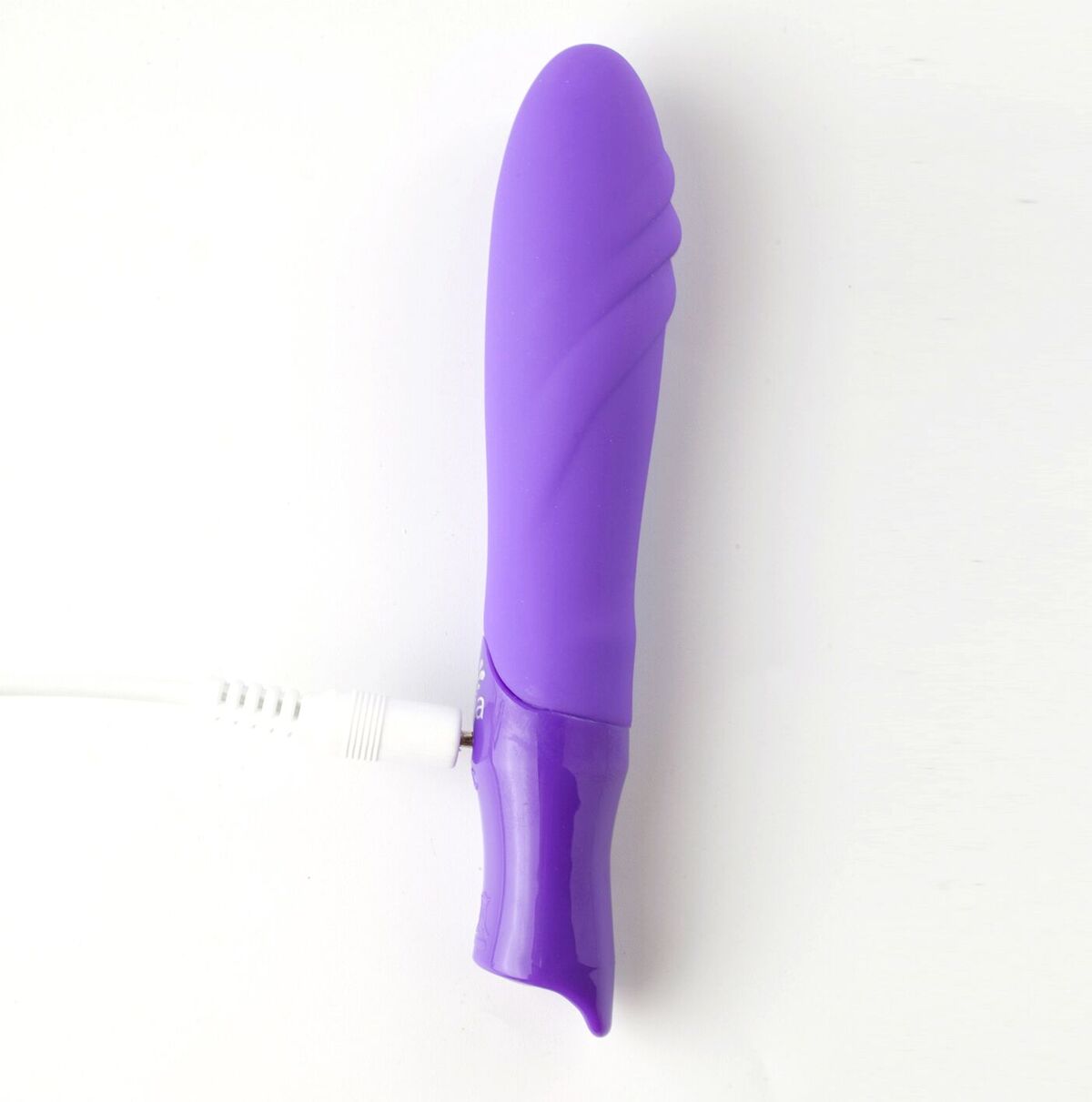 Margo Maia Silicone Textured Bullet Vibrator Purple