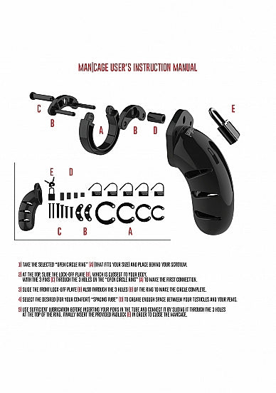 MANCAGE Chastity Cage Model 01