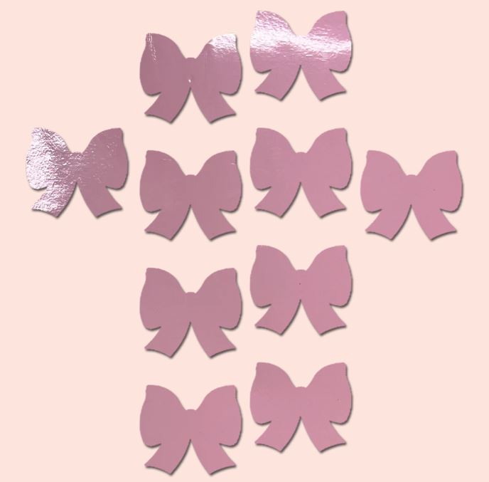 Mini Body Pasties 10PK Faux Pleather Pink