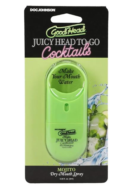 Goodhead Juicyhead Cocktails Dry Mouth Spray To-go Mojito 0.30FL