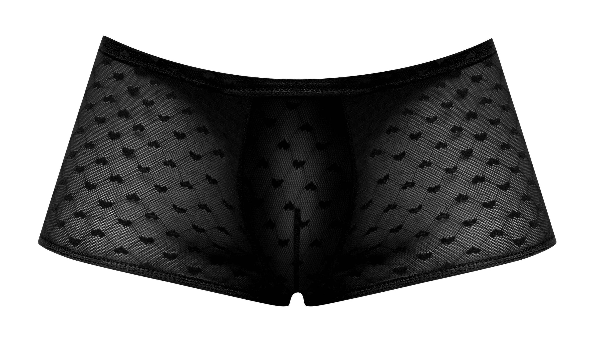 Male Power Heart Breaker Mini Short Black Xl