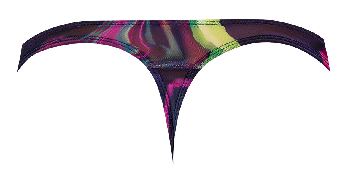 Male Power Galactic Bong Thong Print S/m