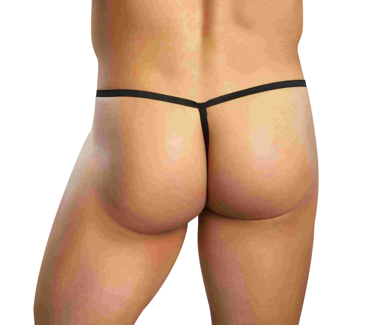Male Power Stretch Lace Posing Strap One Size
