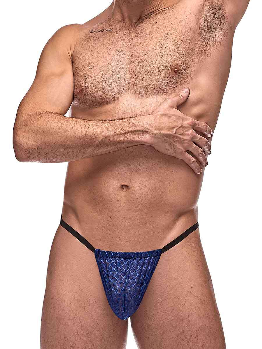 MP Diamond Mesh Posing Strap Nav 1SZ