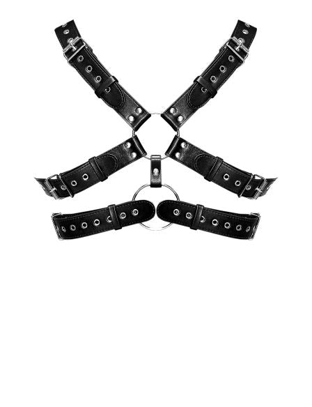 Mp Leather Gemini Black Os
