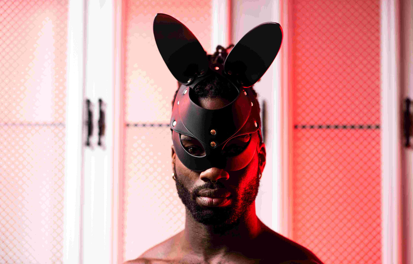 Male Power Bunny Mask