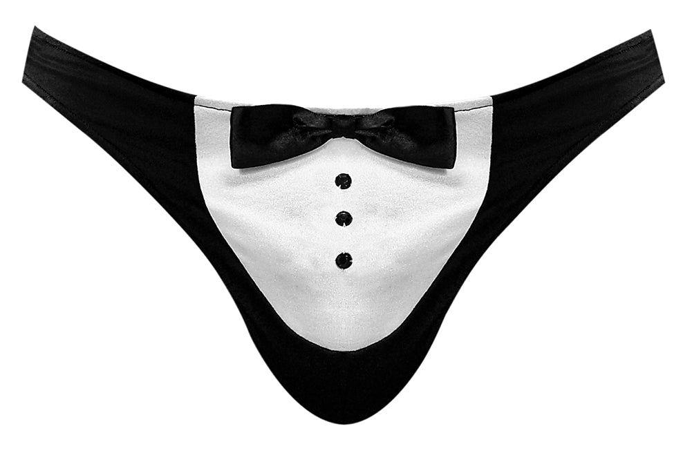 Maitre D Thong - One Size - Black