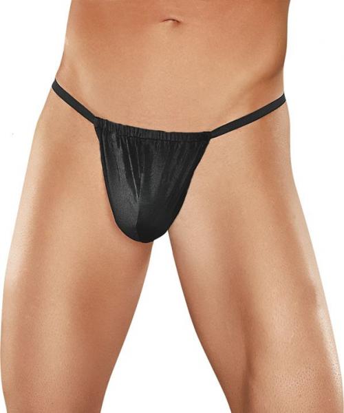 Male Power Posing Thong Black O/S