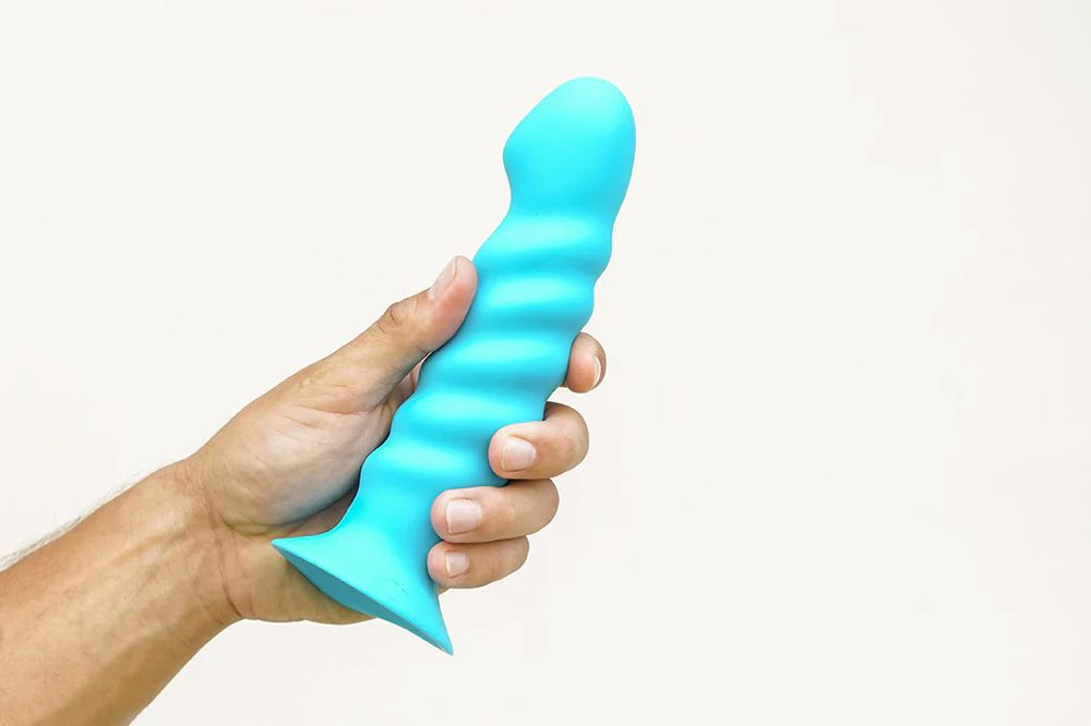 Dong Silicone Neon Blue