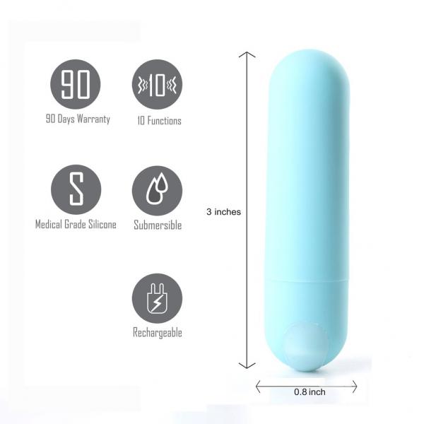 Jessi Super Charged Mini Teal Bullet
