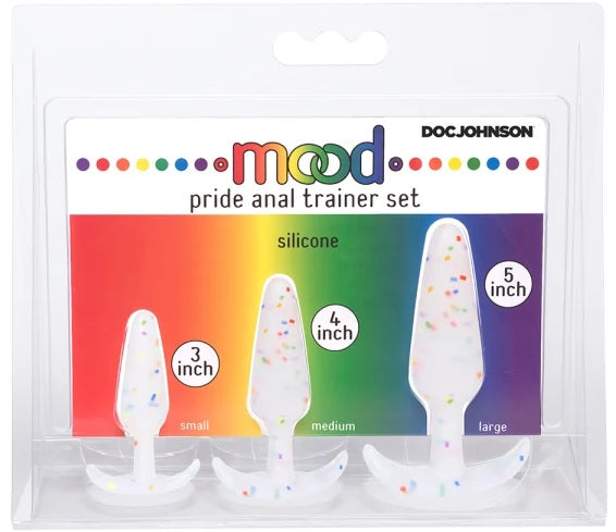 Mood Pride Anal Training Set 3-piece