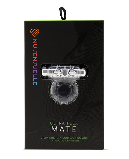 Nu Sensuelle Bullet Ring Cockring 7 Function - Clear