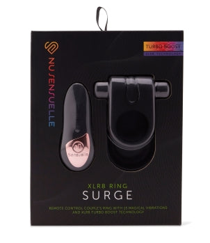 Sensuelle Silic Remote Bullet Ring Blk