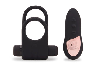 Sensuelle Silic Remote Bullet Ring Blk