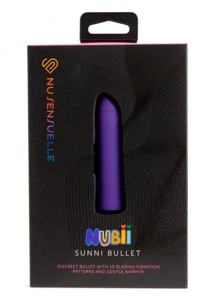Nu Sensuelle Sunni Nubii Warming Bullet Purple
