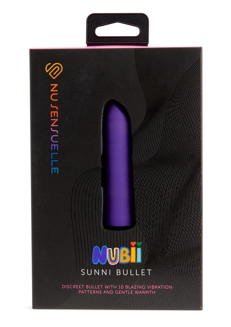 Nu Sensuelle Sunni Nubii Warming Bullet Purple