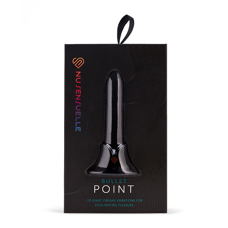 Nu Sensuelle Point Rechargeable Bullet - Black