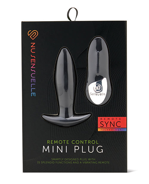 Sensuelle Remote Control Mini Plug Black
