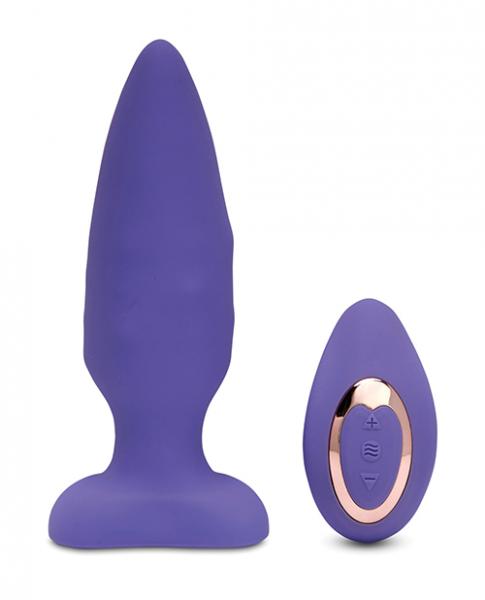 Sensuelle Andii Plug W/roller Ult Viol