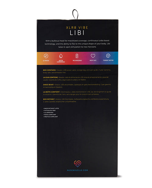 Sensuelle Libi Flexible G Vibe Deep Purp