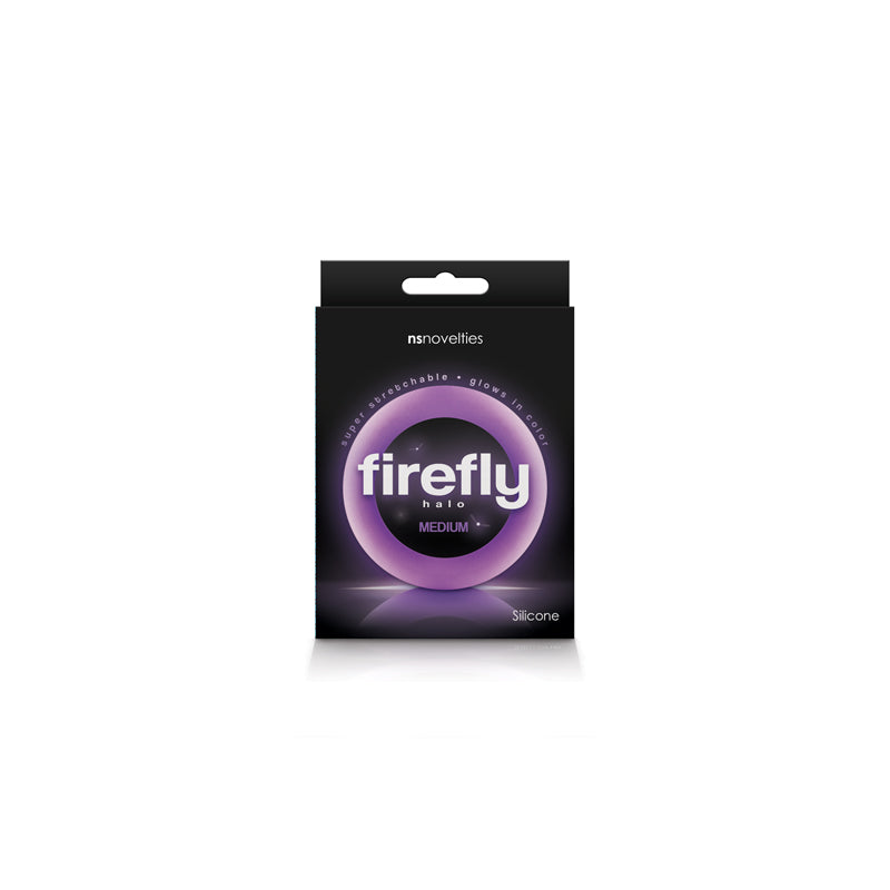 Firefly Halo Glow In The Dark Cock Ring Medium