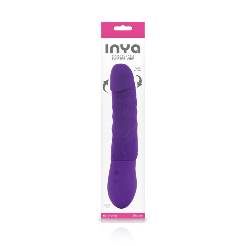 Inya Twister Realistic Vibrating Dildo