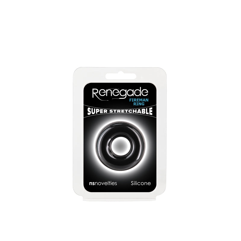 Renegade Fireman Ring Small Black