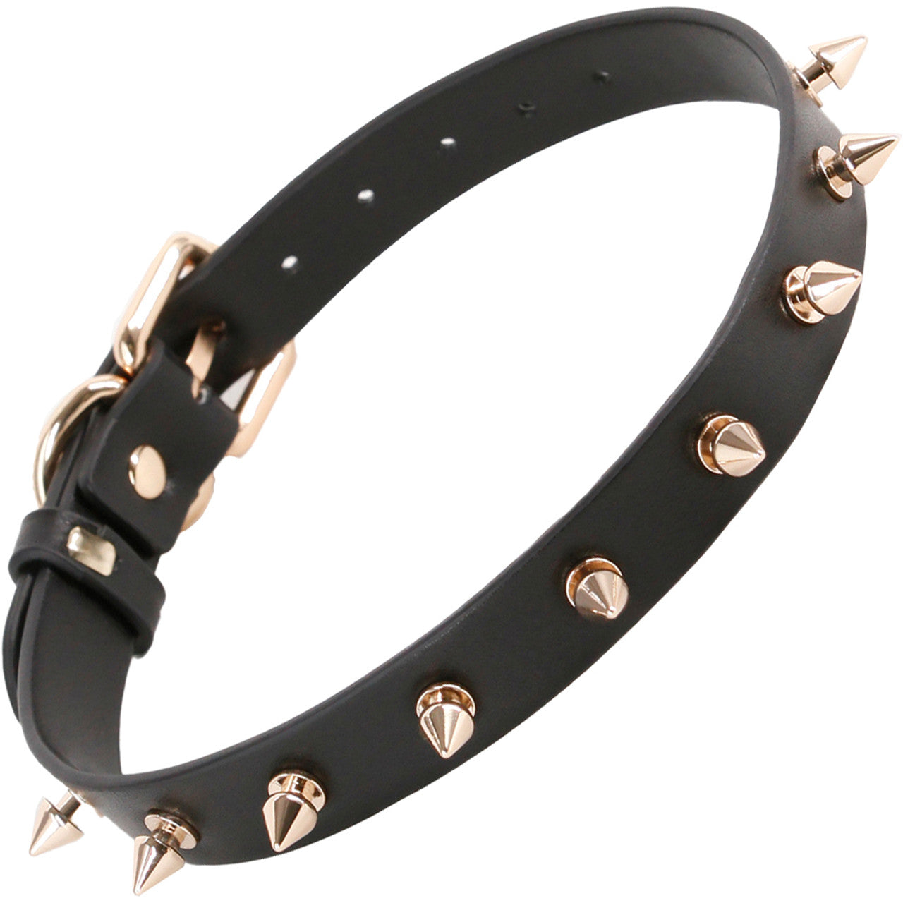 Fetish Fashion Medusa Collar Blk/gld