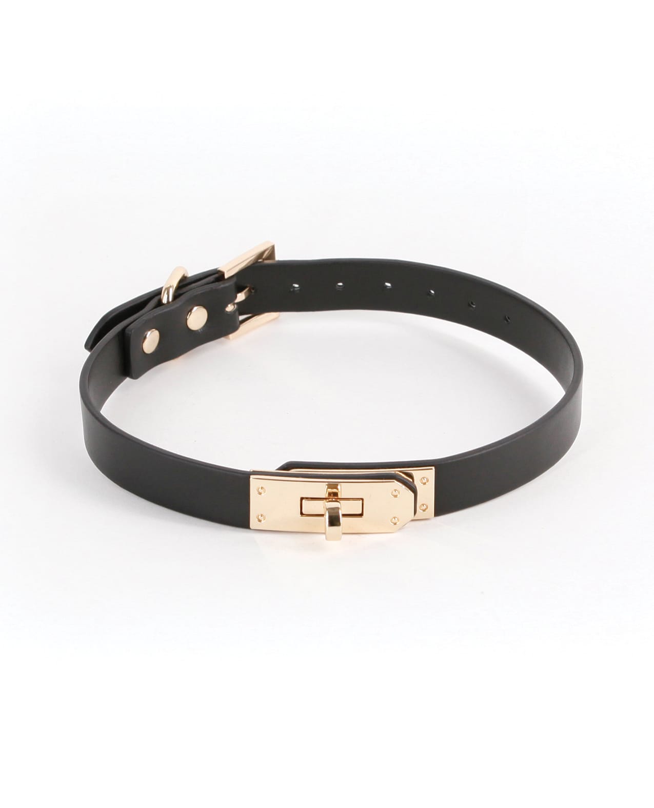 Fetish Fashion Sadie Collar Blk/gld