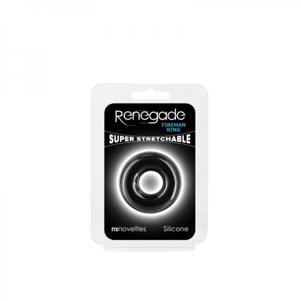 Renegade Fireman Ring Small Black
