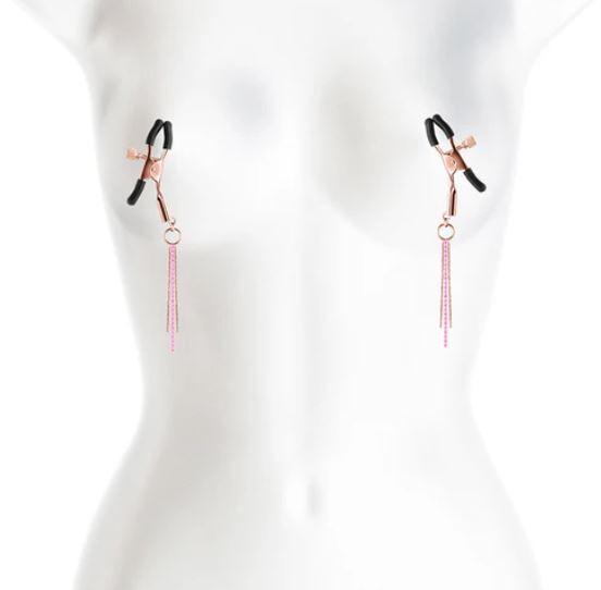 Bound Nipple Clamps Dc3 Rose Gold
