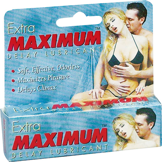 Extra Maximum Delay Lube .5 oz