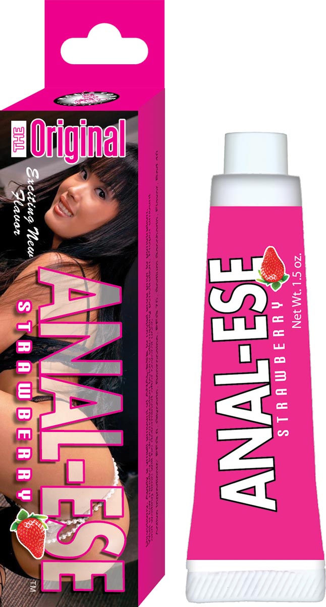 Anal Ese Anal Lubricant Strawberry 1.5oz