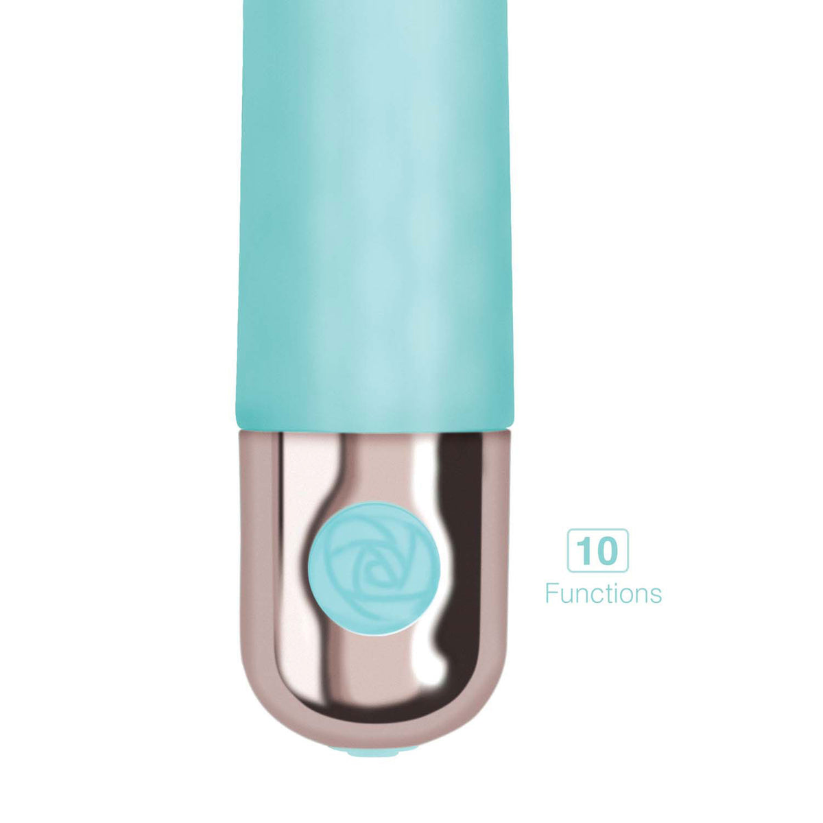 Exciter Travel Vibe Rechargeable Silicone Aqua