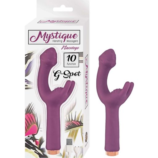 Mystique Vibe Massagers Gspot Eggplant
