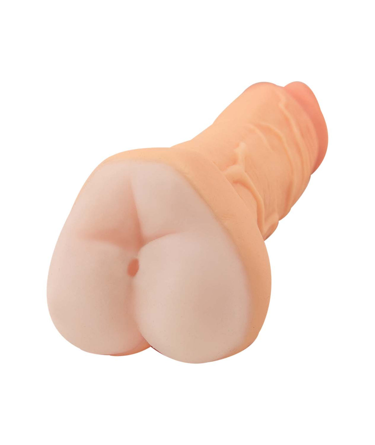 Realcocks Self Lubricating 9 In. 3-in-1 Masturbator Beige