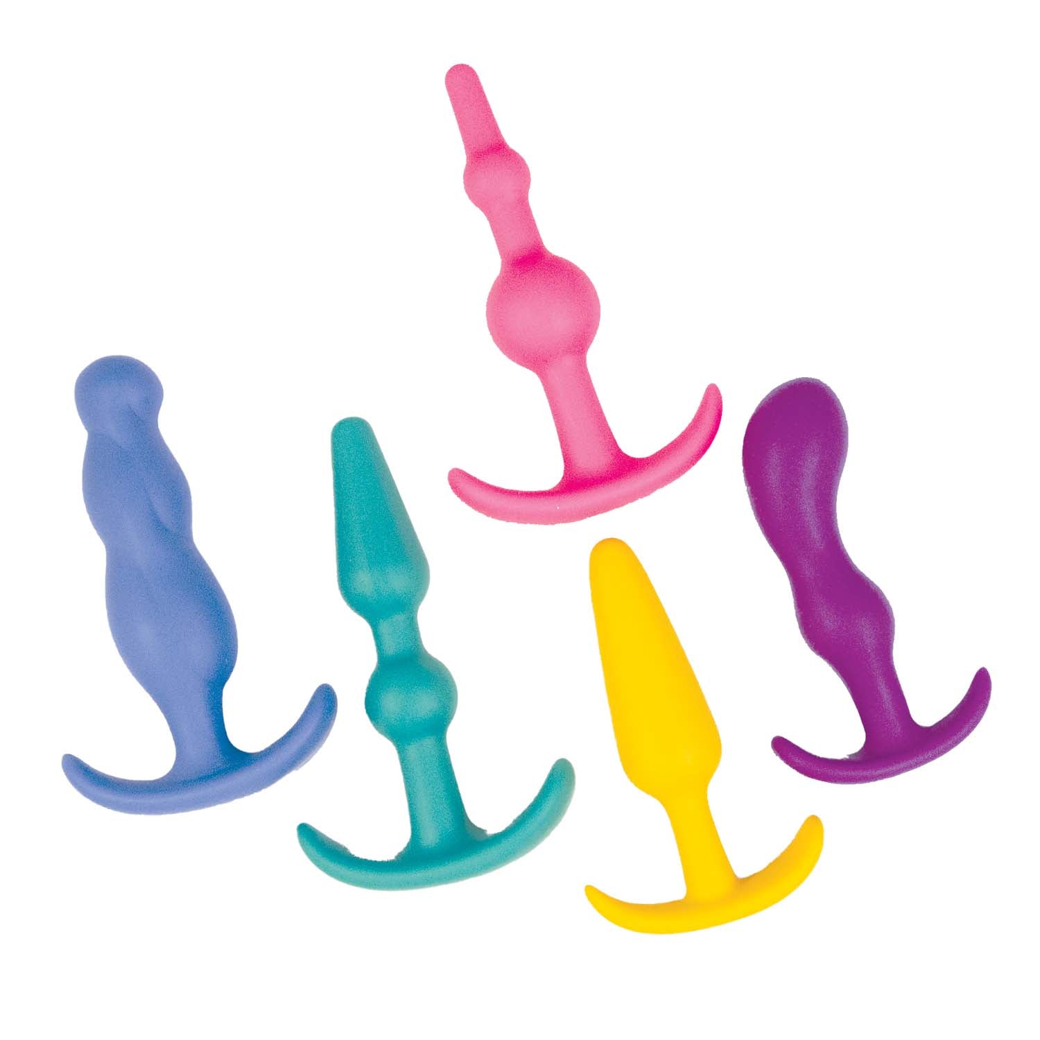 Anal Lovers Kit 5-piece Set Multi Color