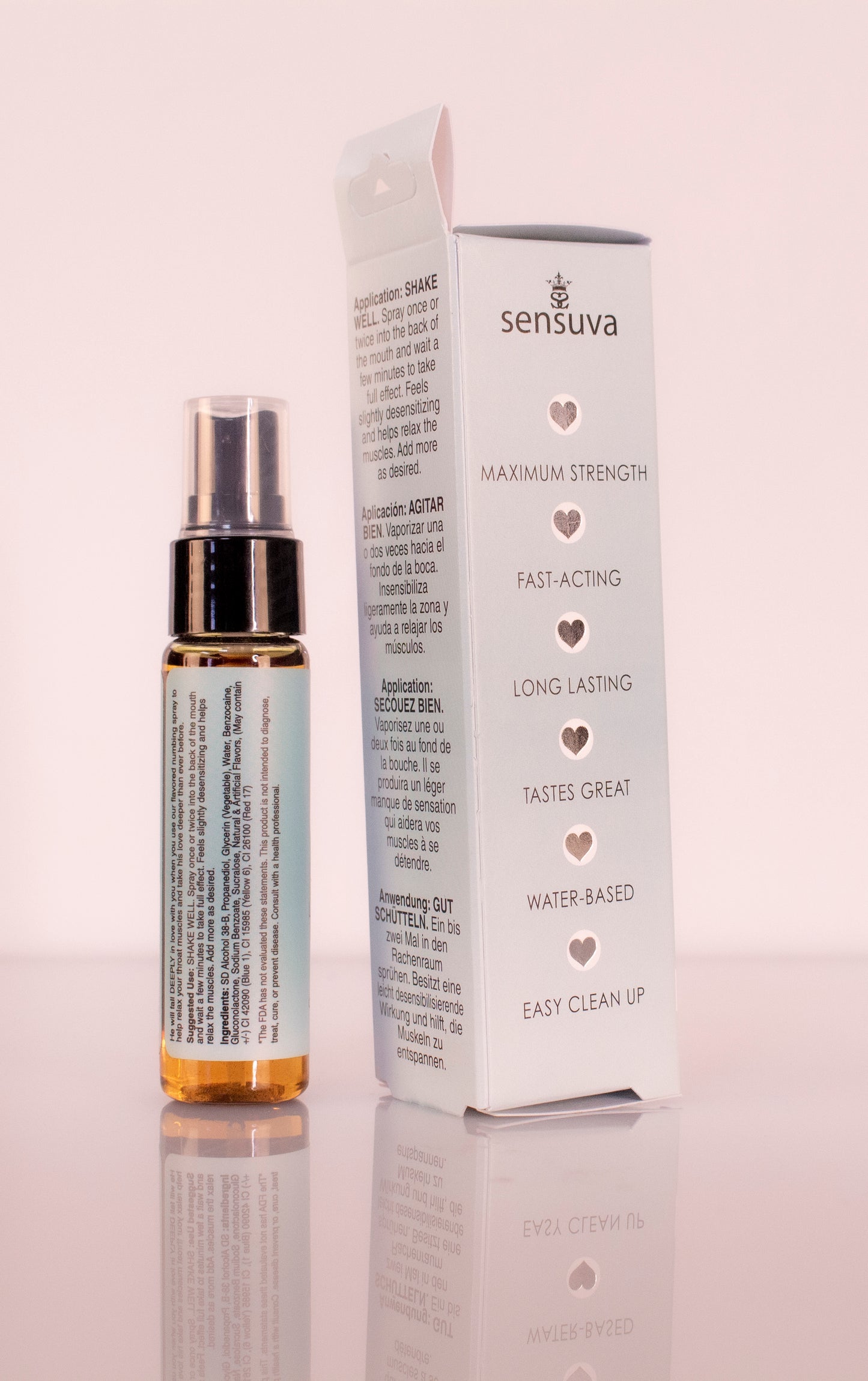 Deeply Love You Throat Relaxing Spray Chocolate Mint 1oz