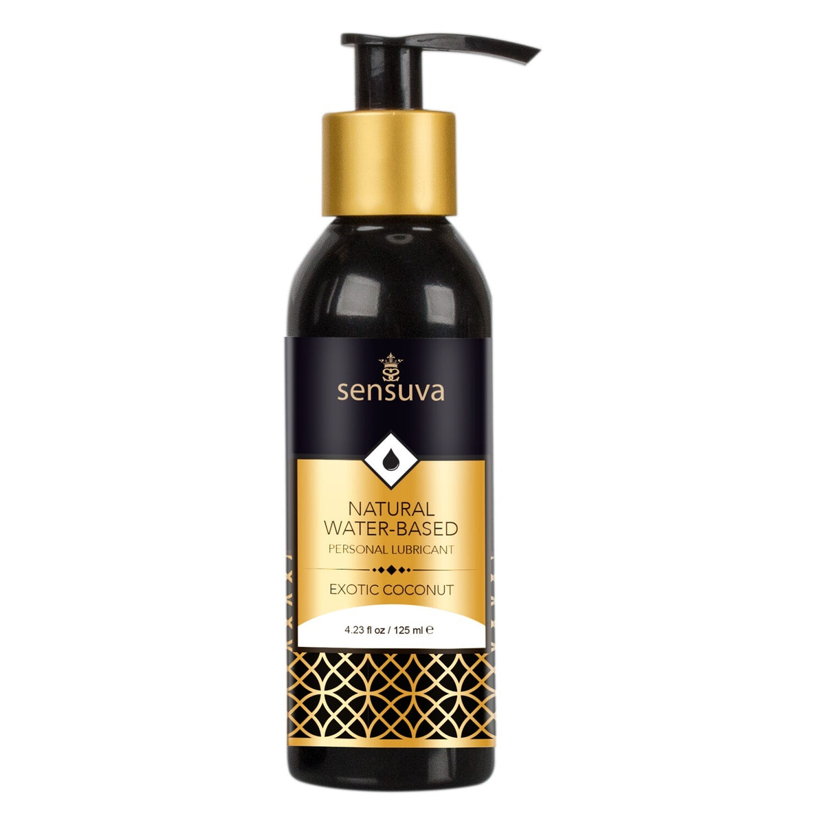 Sensuva Natural Water Based Personal Moisturizer - 4.23 Oz Exotic Coconut