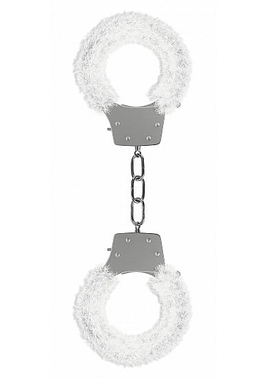 Ouch! Pleasure Handcuffs Furry - White