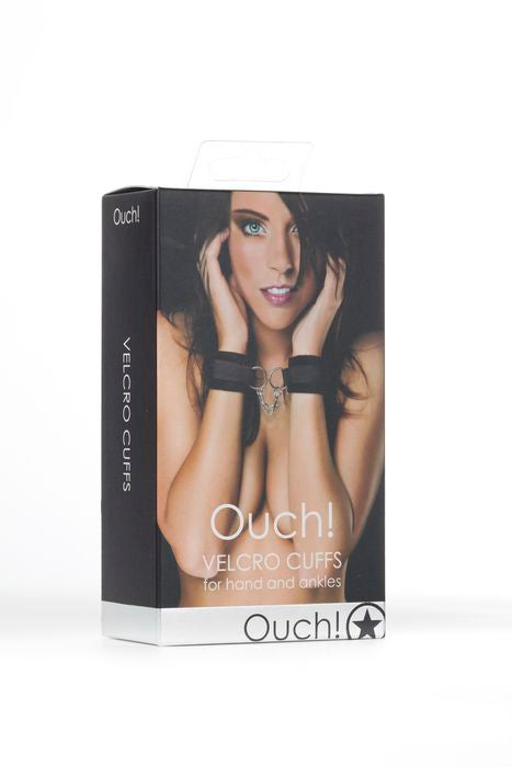 Ouch! Velcro Cuffs - Black