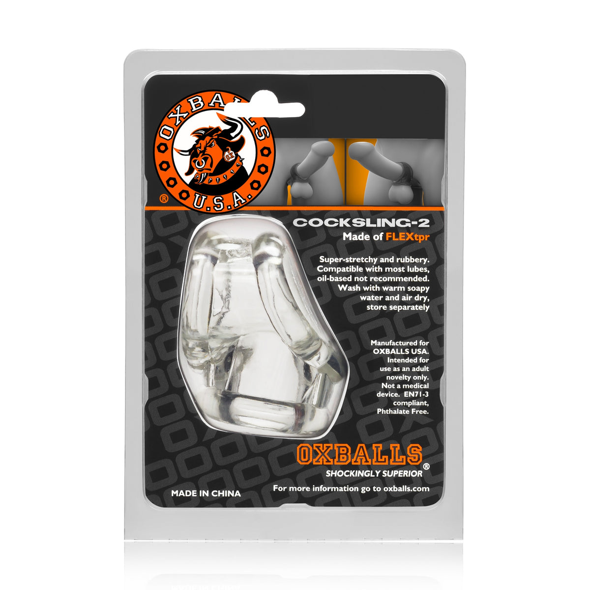 Oxballs Cocksling 2 - Clear