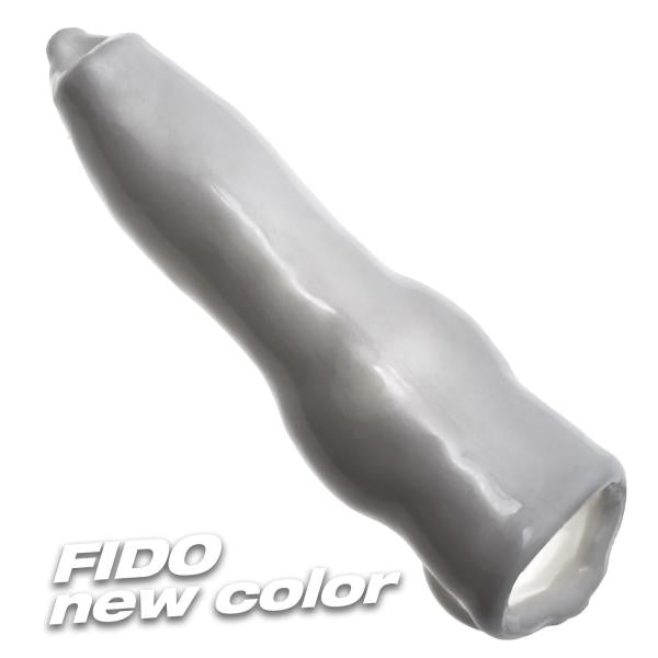 Fido Thick Blubbery Beast-shaped Cocksheath With Bullet Insert Flextpr White