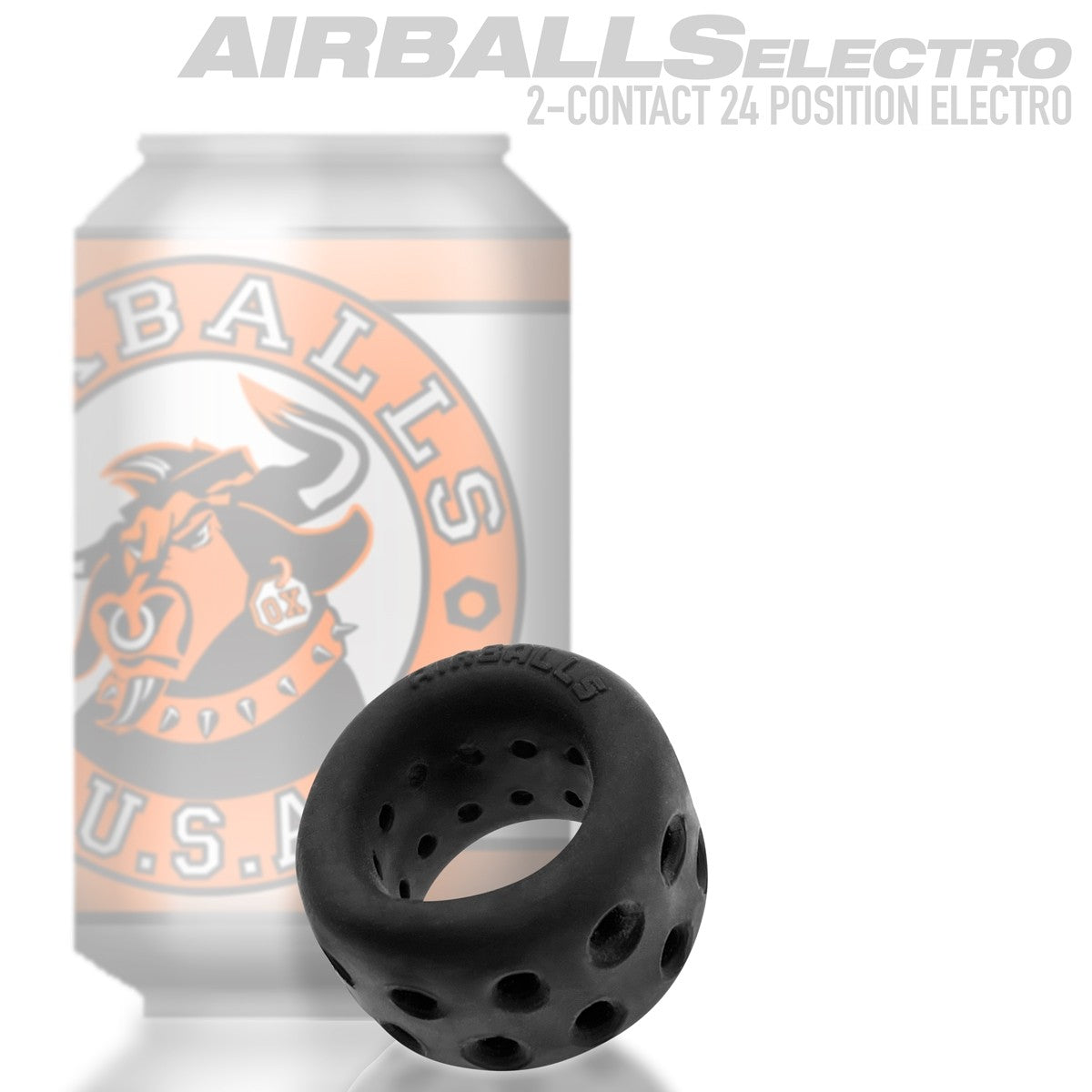 Oxballs Airballs Air-lite Ballstretcher Black Ice