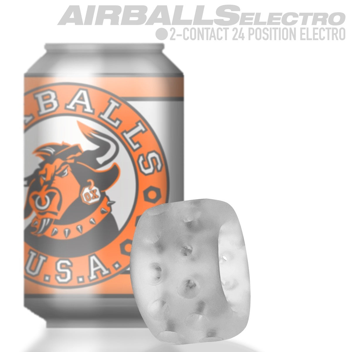 Oxballs Airballs Air-lite Ballstretcher Clear Ice