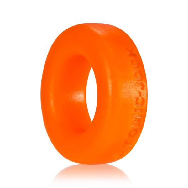 Cock-t Small Comfort Cockring Atomic Jock/oxballs Silicone Smoosh Orange