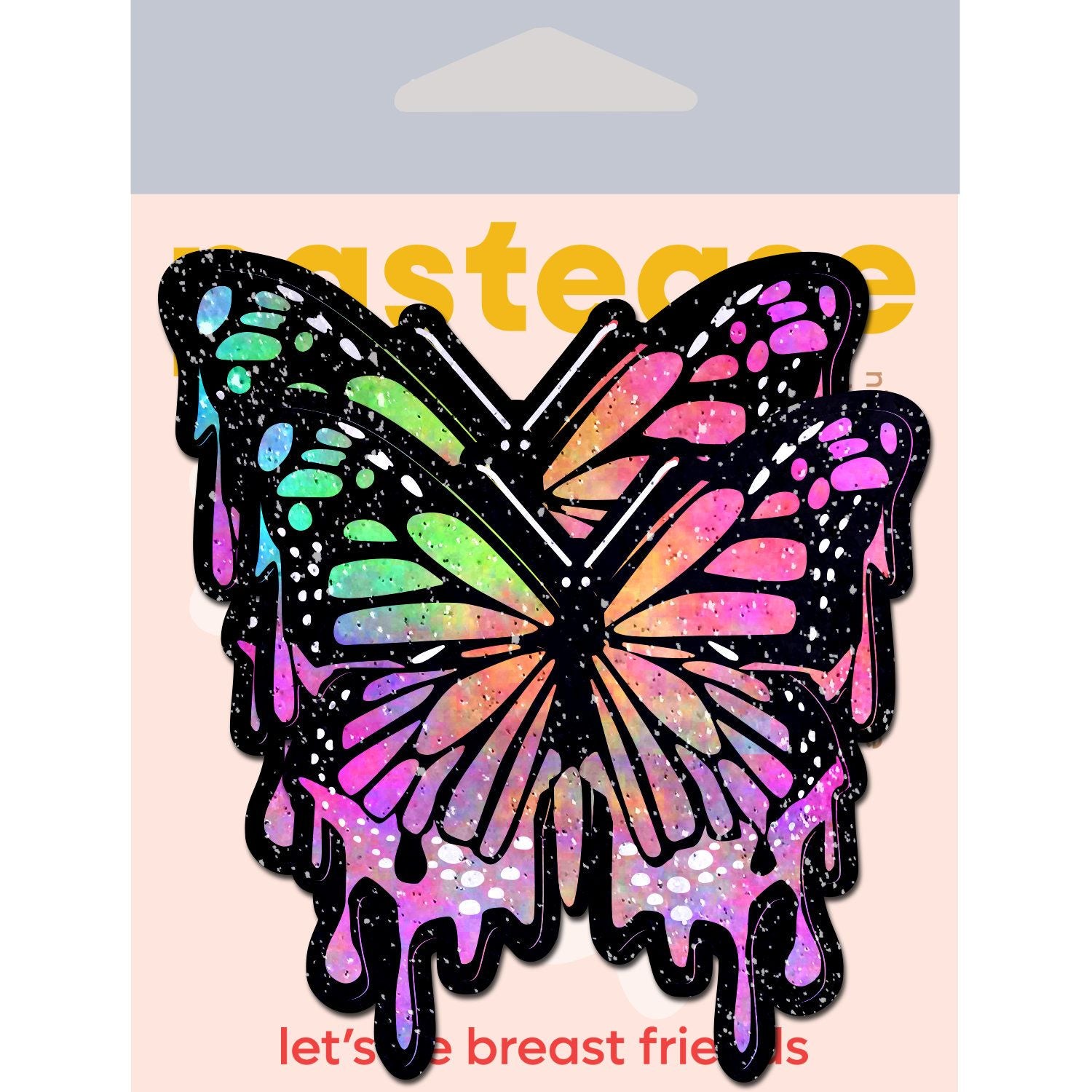 Pastease Monarch Glitter Pastel Rainbow Butterfly