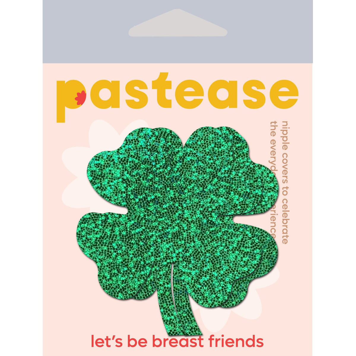 Four Leaf Clover Shamrock Green Pasties O/S